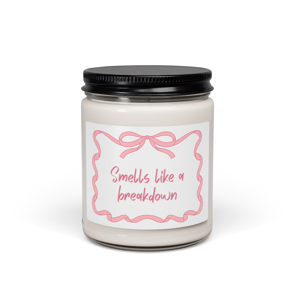 Smells like a breakdown Scented Soy Candle, 9oz