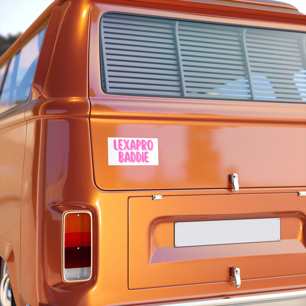 Lexapro Baddie Bumper Sticker