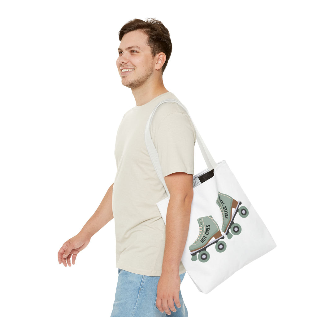 Hot Girls Roller Skate Tote Bag