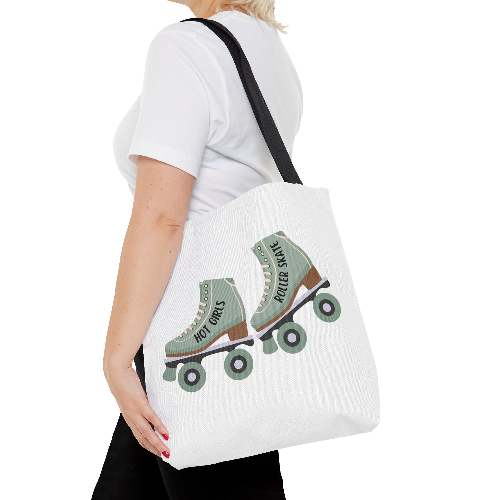 Hot Girls Roller Skate Tote Bag