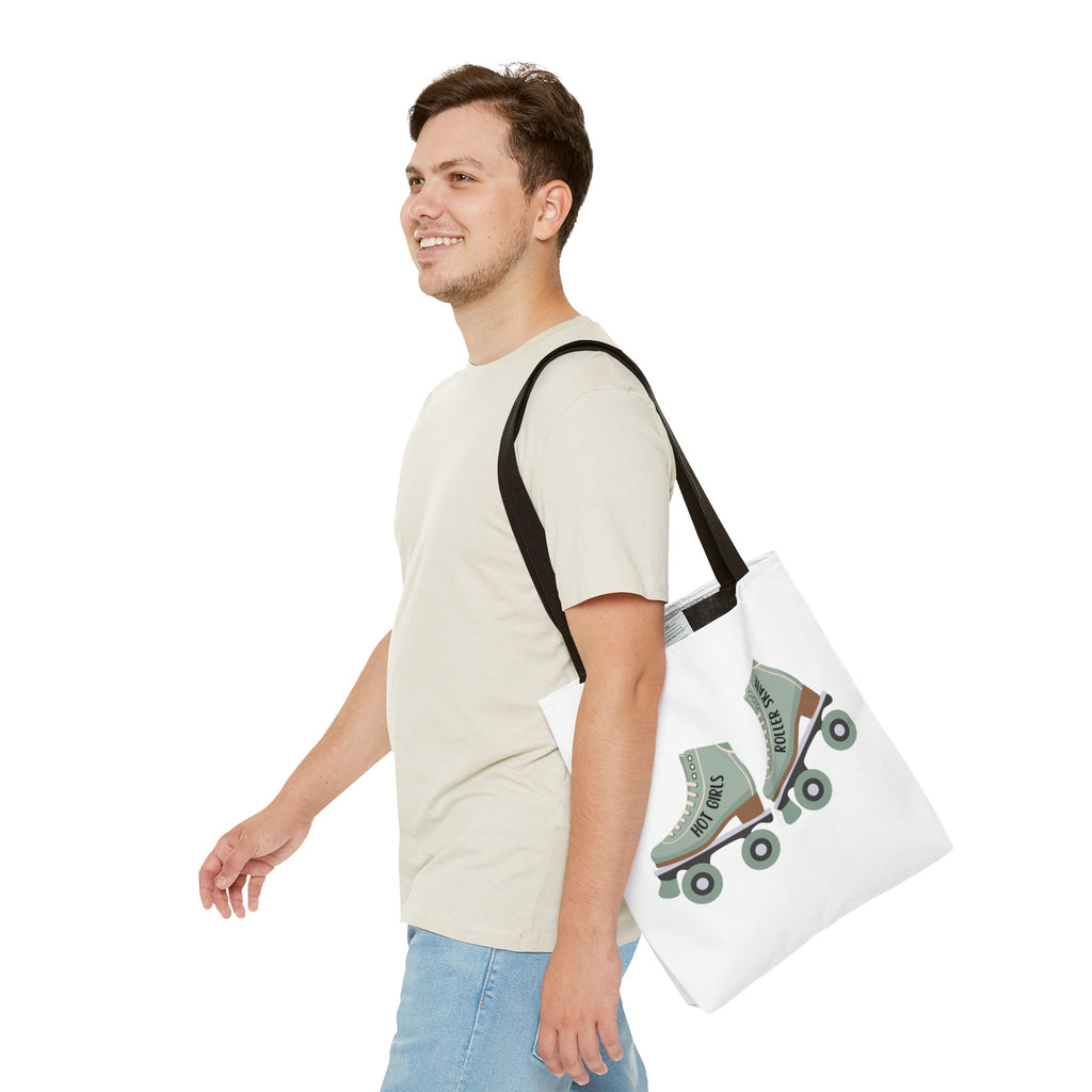 Hot Girls Roller Skate Tote Bag
