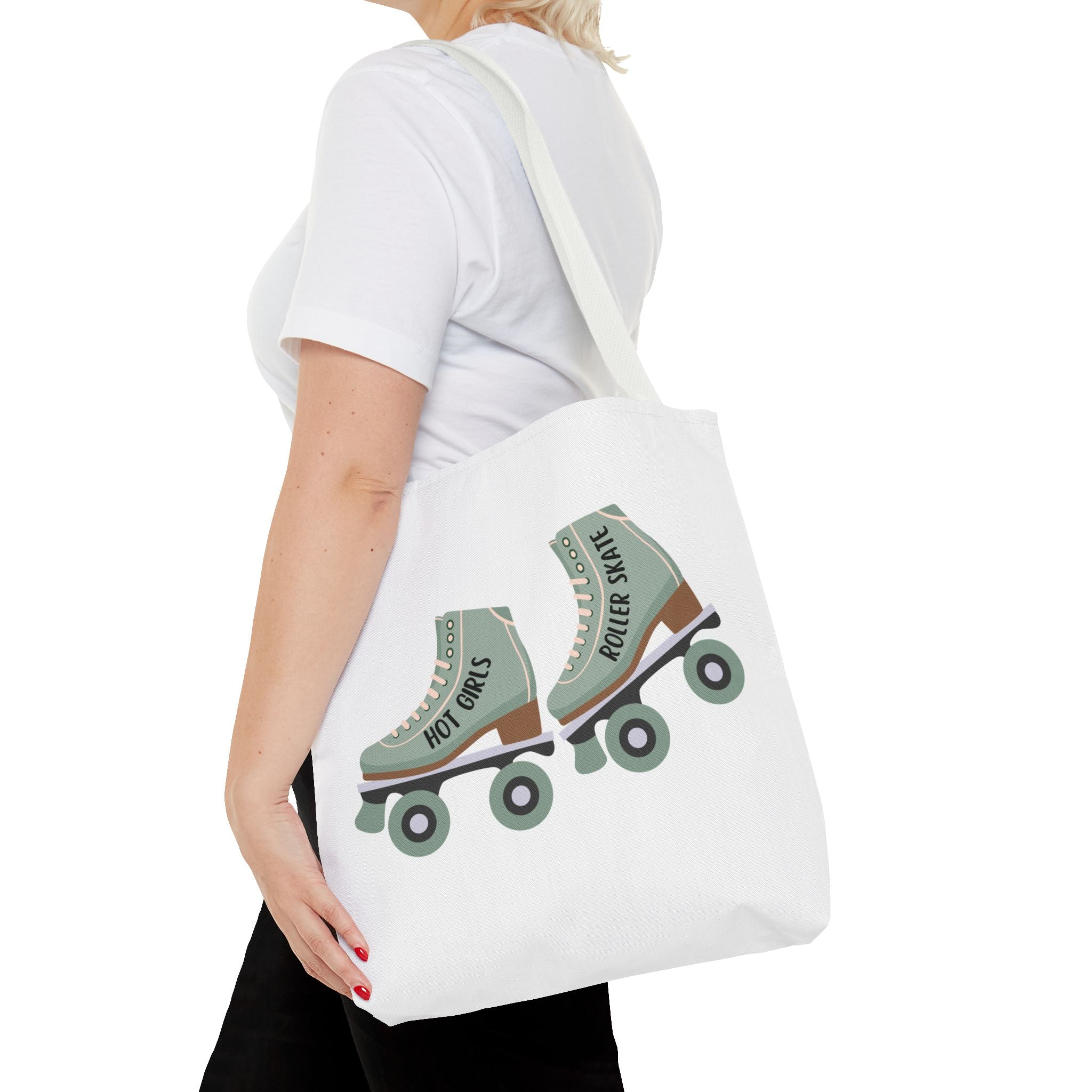 Hot Girls Roller Skate Tote Bag