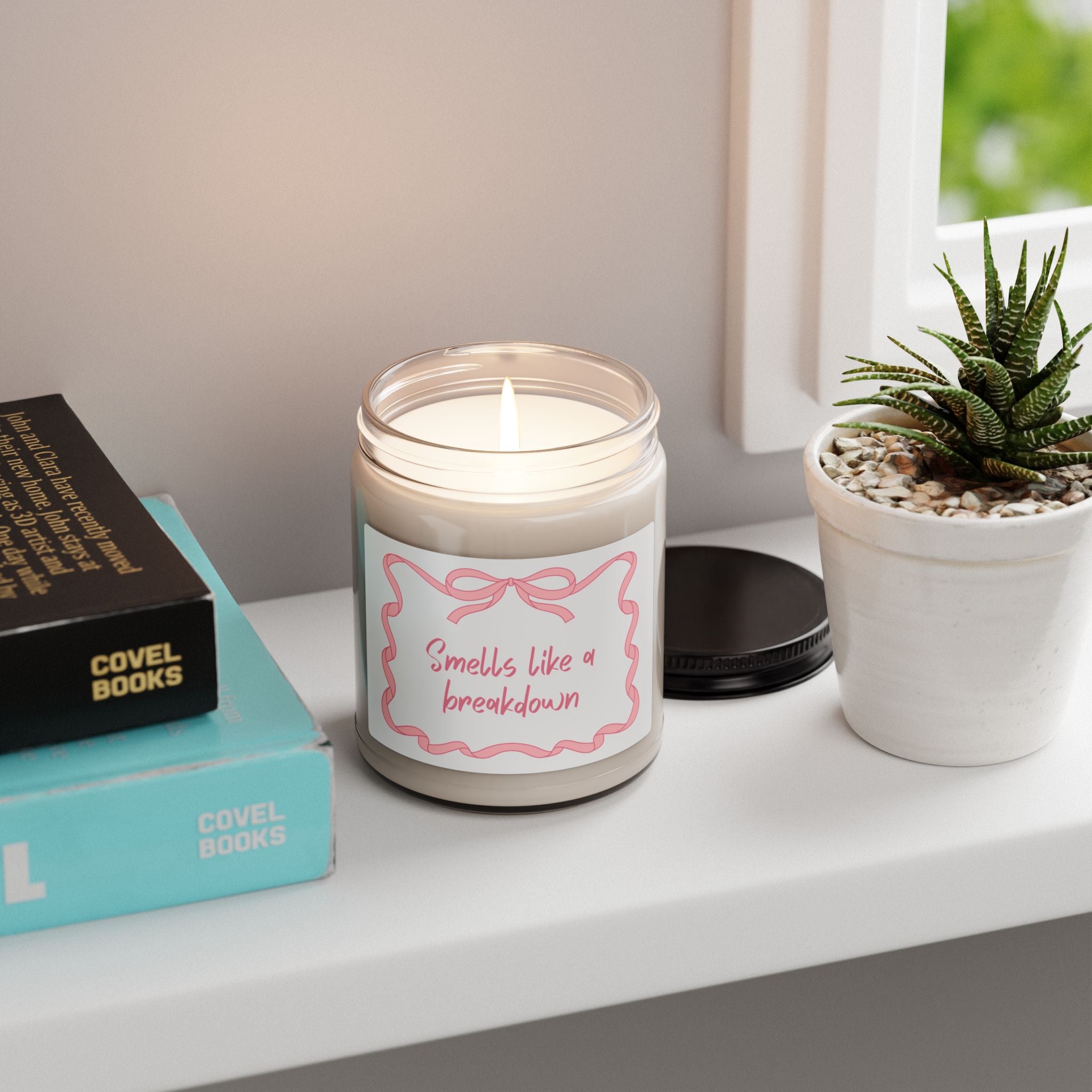 Smells like a breakdown Scented Soy Candle, 9oz